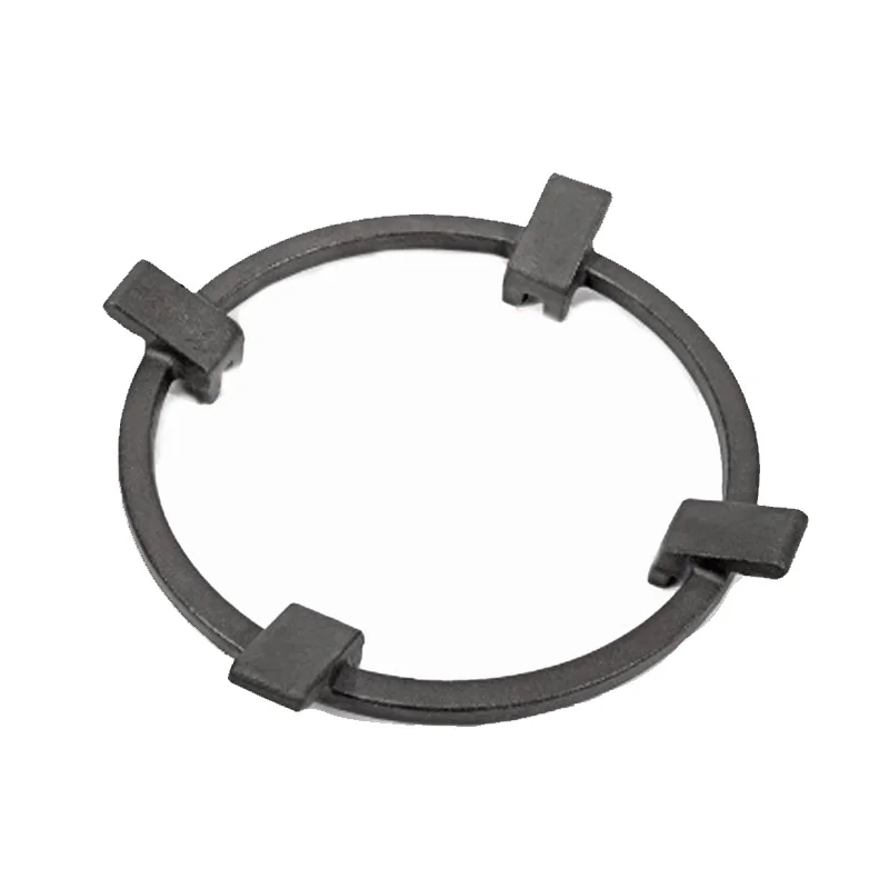 

Stand Wok Pan Support Rack Universal Cast Iron Hobs & Cookers 161mm Black Home