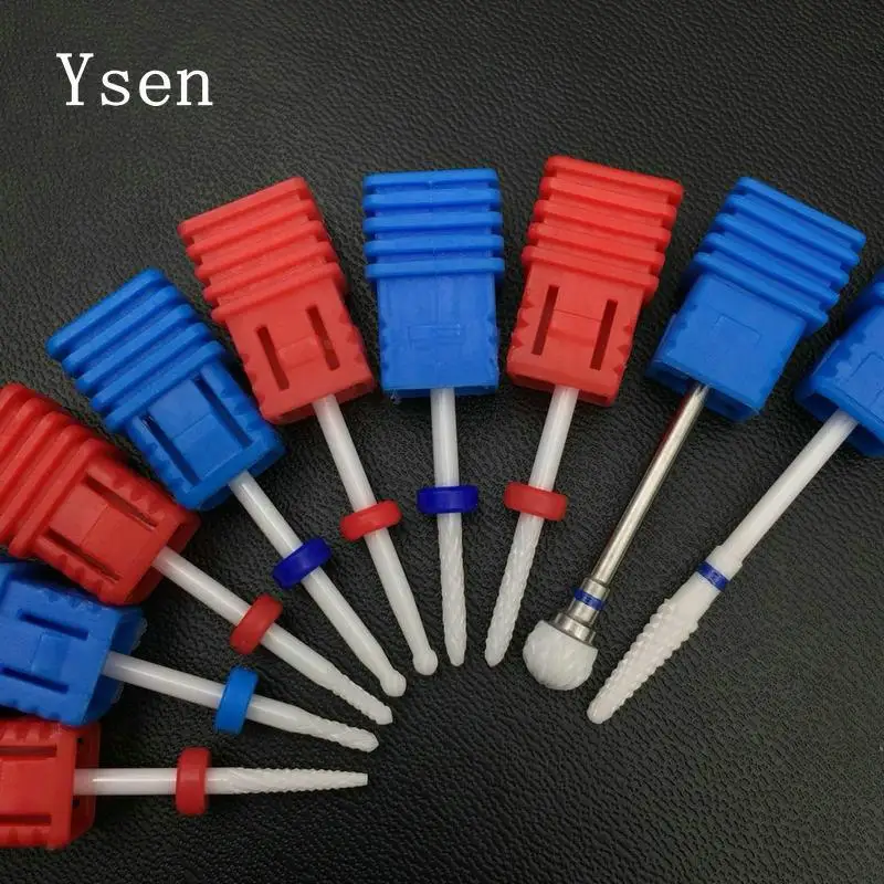 

Small Cone Ceramic Cutter Nail Drill Bit Milling Cutter For Electric Drill File Manicure Pedicure Machine Device Tools