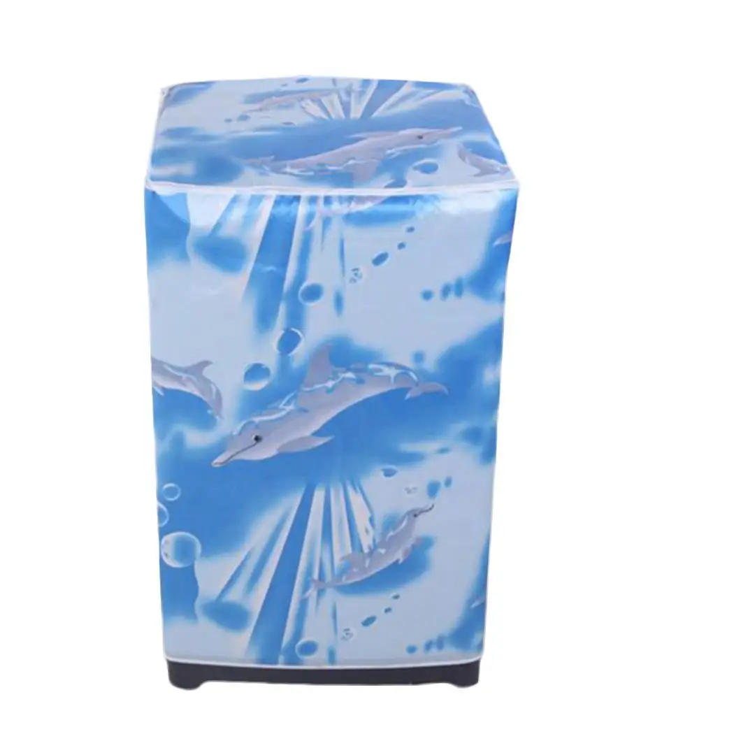 

Washing Machine Cover Durable Practical Dustproof Zipper Multicolor Waterproof Protection