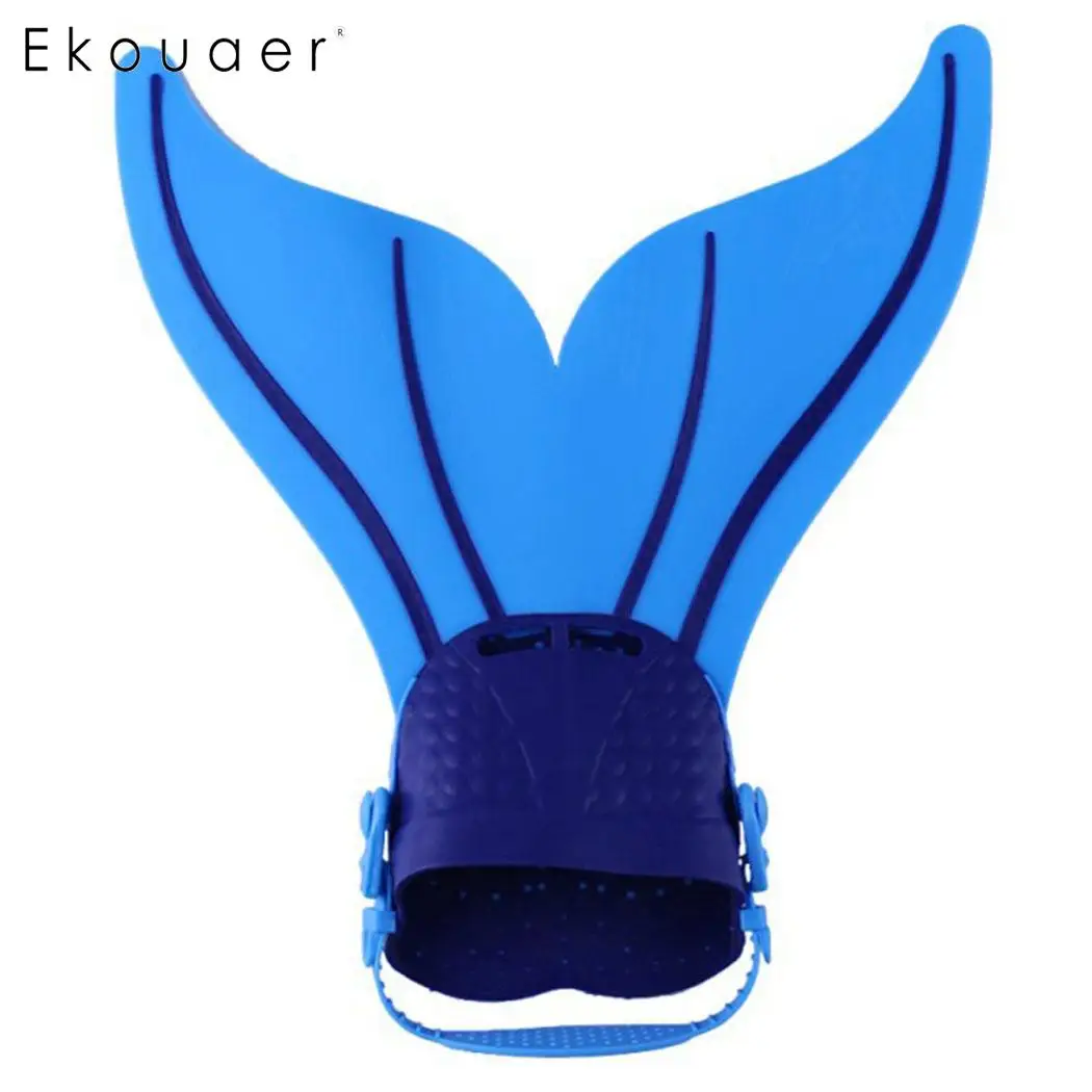 15 крючков монофина для Русалочки ласты на ремешке детей петлях плавники