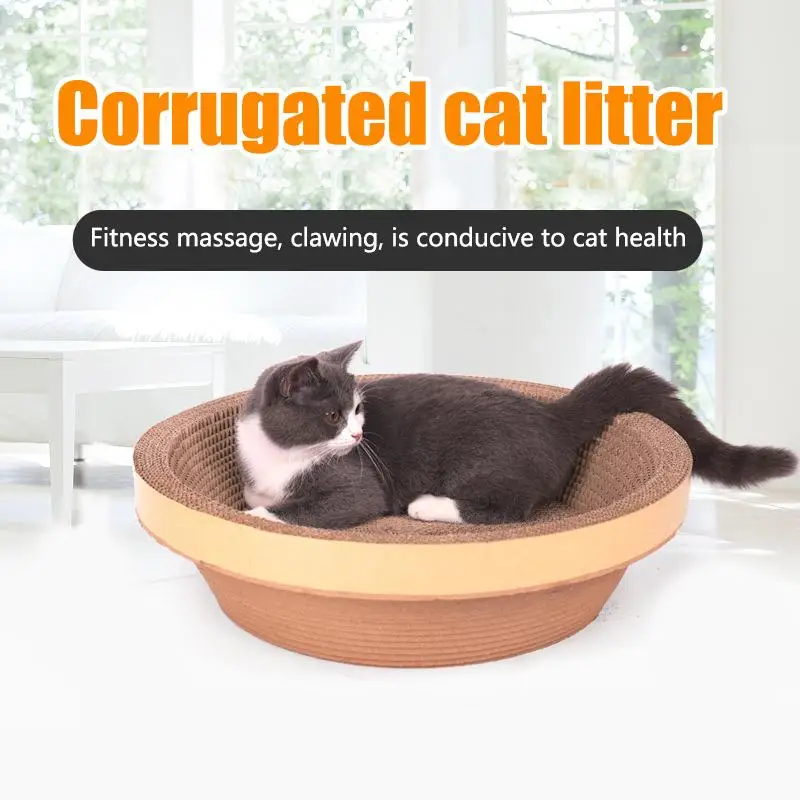 Кошачьи игрушки кошачьи царапины доска чаша формы когтеточки котенок