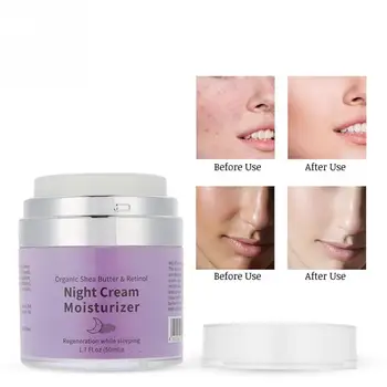 

Hydrating Hydrating Repair Night Cream Retinol Moisturizer Anti-Wrinkle Nourishing Cream 50g Skin Care Cream