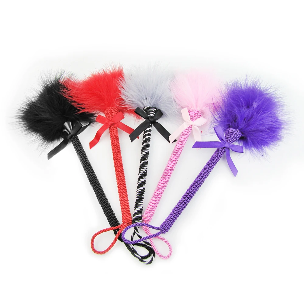 Soft Flirting Feather Sticks Sexy Whip Sex Toy For Couples On