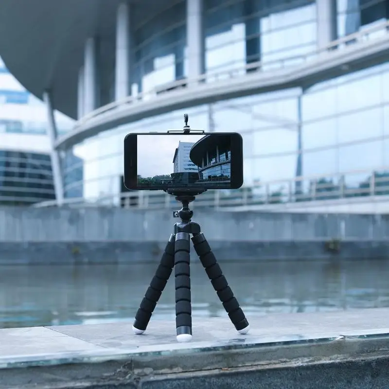 

Flexible Octopus Tripod for Phone Portable Mobile Phone Stand Selfie Monopod Holder Bracket with Clip Photo Studio Accessories
