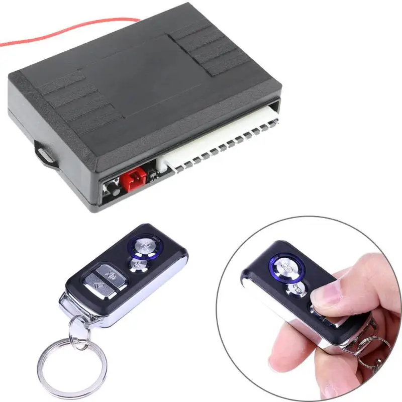 

Universal Car Remote Central Door Lock Locking Automotive Vehicle Keyless Entry System Alarm Device with 2 Remote Controllers
