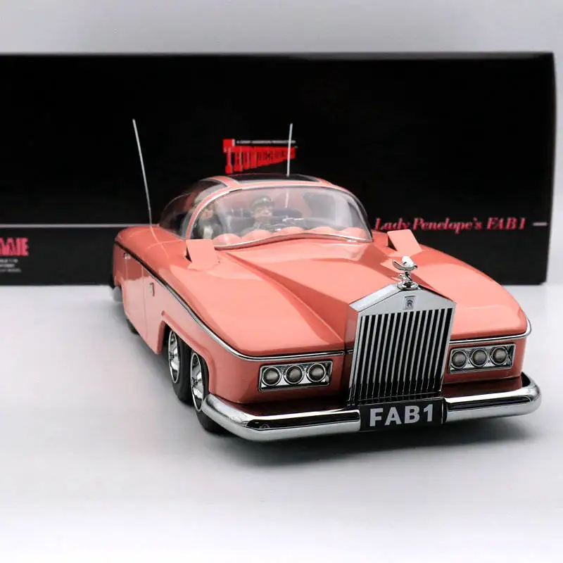 Редкий Амин 1:18 в рулоне ~ Royc леди Пенелопа Thunderbirds FAB 1 модели из смолы игрушки