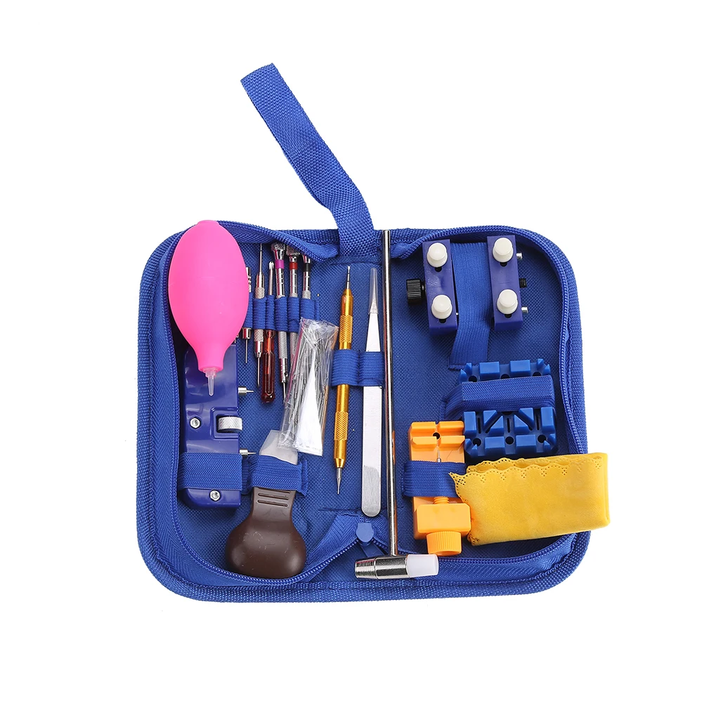 

126PCS/Set Watch Repair Kit Professional Universal Multiple Use Manual Watch Repair Set for Watch Repair Watch Maintenance Daily