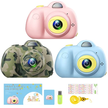 

800 W Children Mini 360 Video Camera Toy Digital Photo Camera Kids Toys Educational photography gifts toddler toy 8MP hd camera