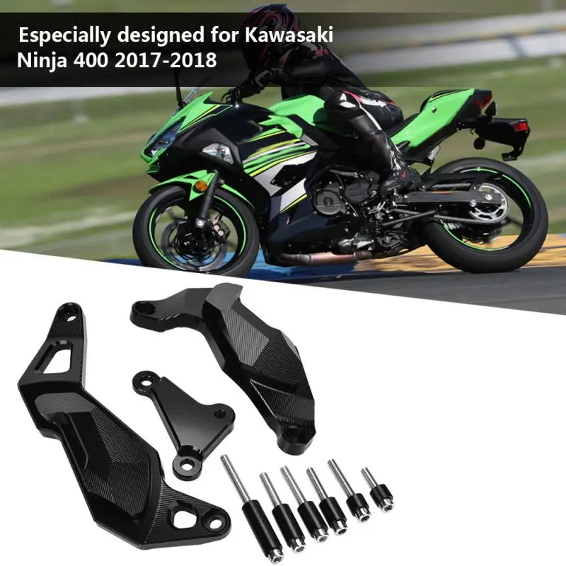 

Engine Guard Case Slider Kit Motorcycle Engine Guard Case Slider Cover Protector Universal for Kawasaki Ninja 400 2017-2018