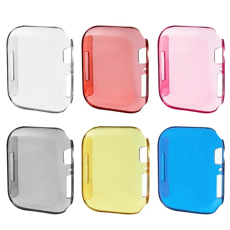 

40mm Smartwatch Waterproof Protective Case Cover Frame Shell Replacement for Apple Watch iWatch Series 4 Watch Screen Protectors