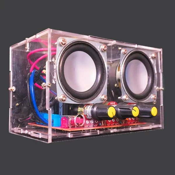 CLALITE DIY TDA2030 мини усилитель двухканальный динамик аудио комплект электронная