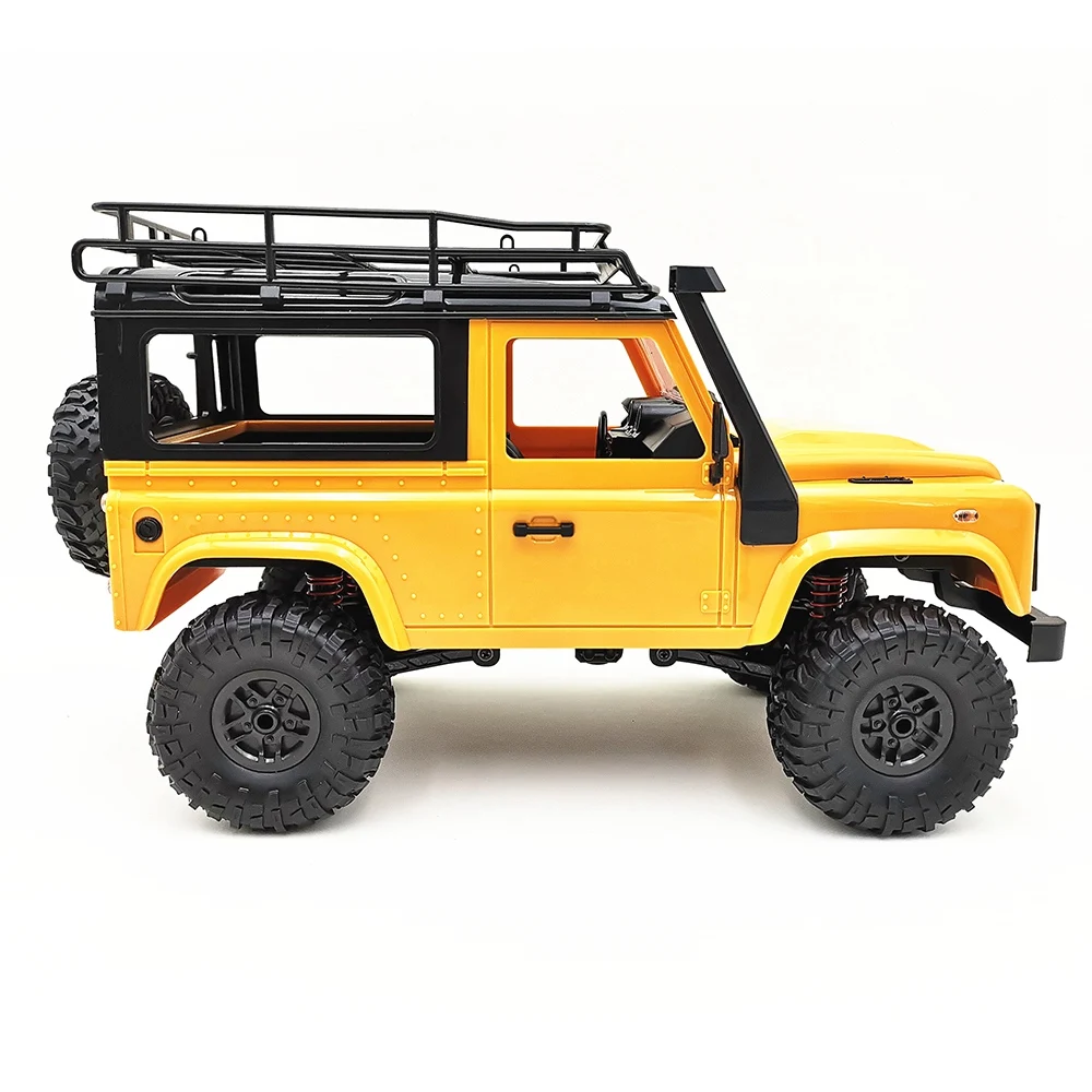 Mn-90 1/12 2.4G 4Wd 15Km/H Rc Car With Front Led Light 2 Body Shell Rock Crawler Truck Rtr Unisex Remote Control Rc Truck Toys