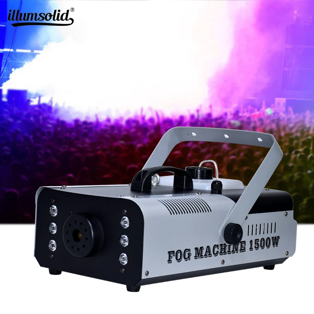 

1500W RGB 3in1 Smoke Machine Wireless Remote/Wire Control fog machine DJ Bar Party Show Stage Machine