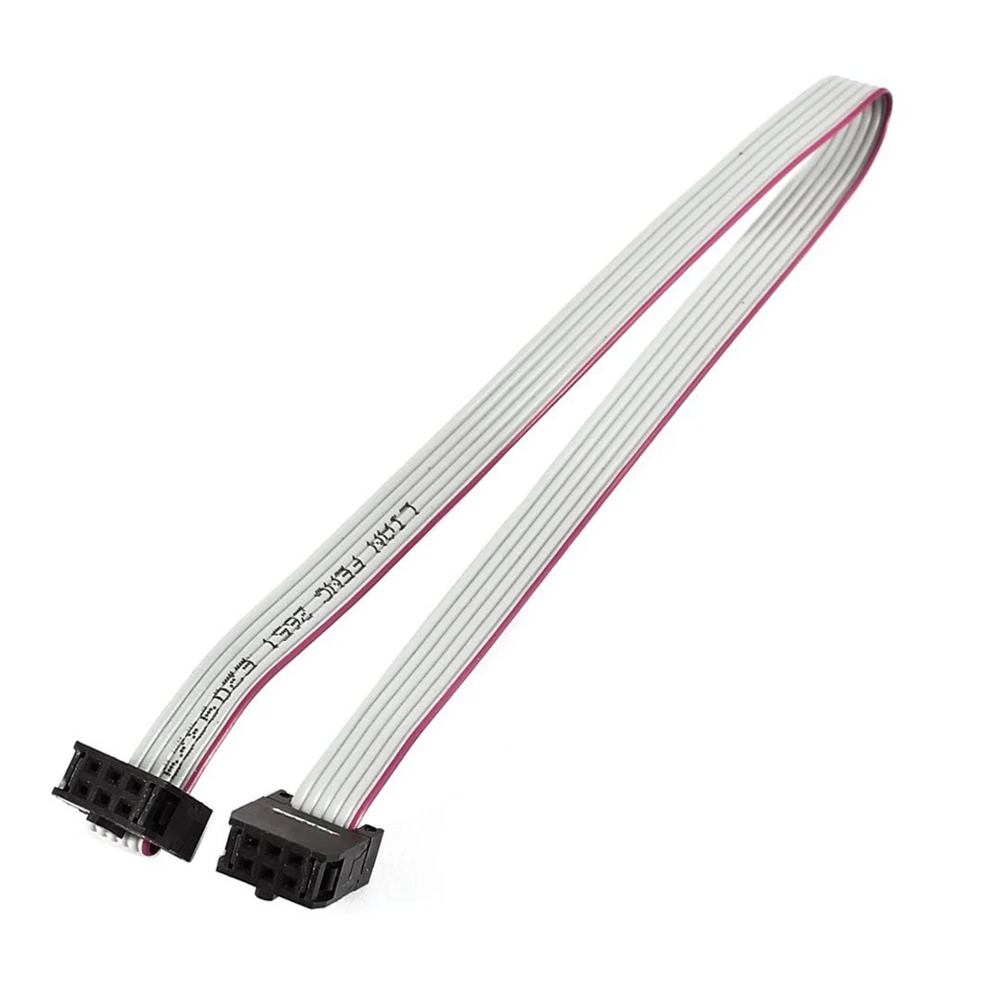 

OPQ-2.54mm Pitch 2x3Pin 6Pin 6 Wires IDC Flat Ribbon Cable 300mm 12-inch