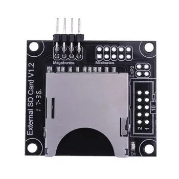 

3D Printer Motherboard External SD Card Expansion Module Slot Independent External Module SD Card Adapter with Connecting Cable