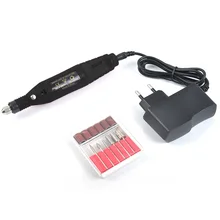 1 набор, мини-дрель для ногтей, электрическая дрель для дизайна ногтей, профессиональная машинка для маникюра, педикюра, инструменты для удаления кутикулы, инструменты для ногтей