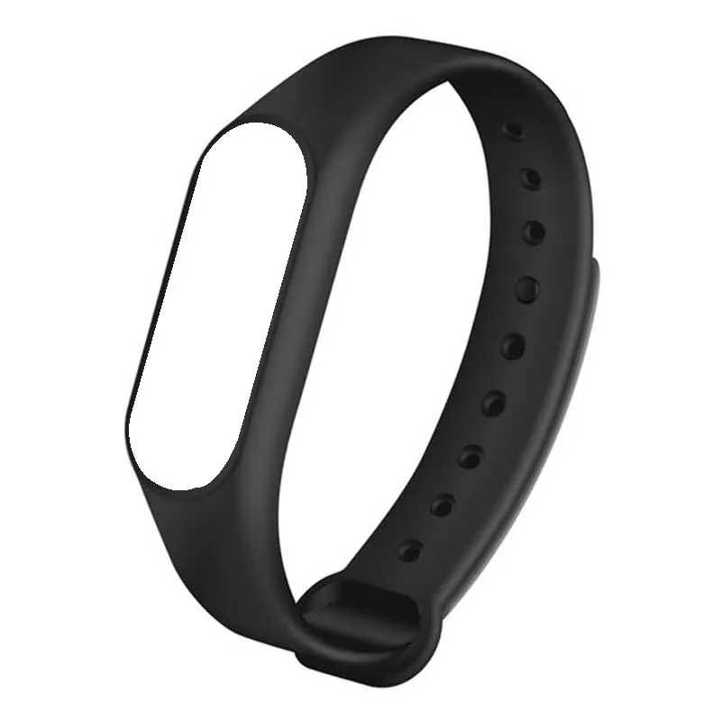 Ремешок силиконовый для смарт часов Xiaomi Mi Band 2 сменный спортивный браслет