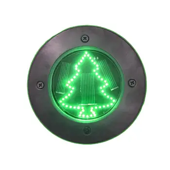 

LAIDEYI New 60 LED Solar Power Christmas Tree shape Buried Light Under Ground Lamp Outdoor Path Way Garden Gradient Decking