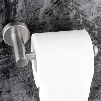 

Adhesive Paper Holder 304 Stainless Steel for Bathroom Kitchen WC Toilet Tissue Paper Towel Roll Holder Shelf Stand Wall Mounted