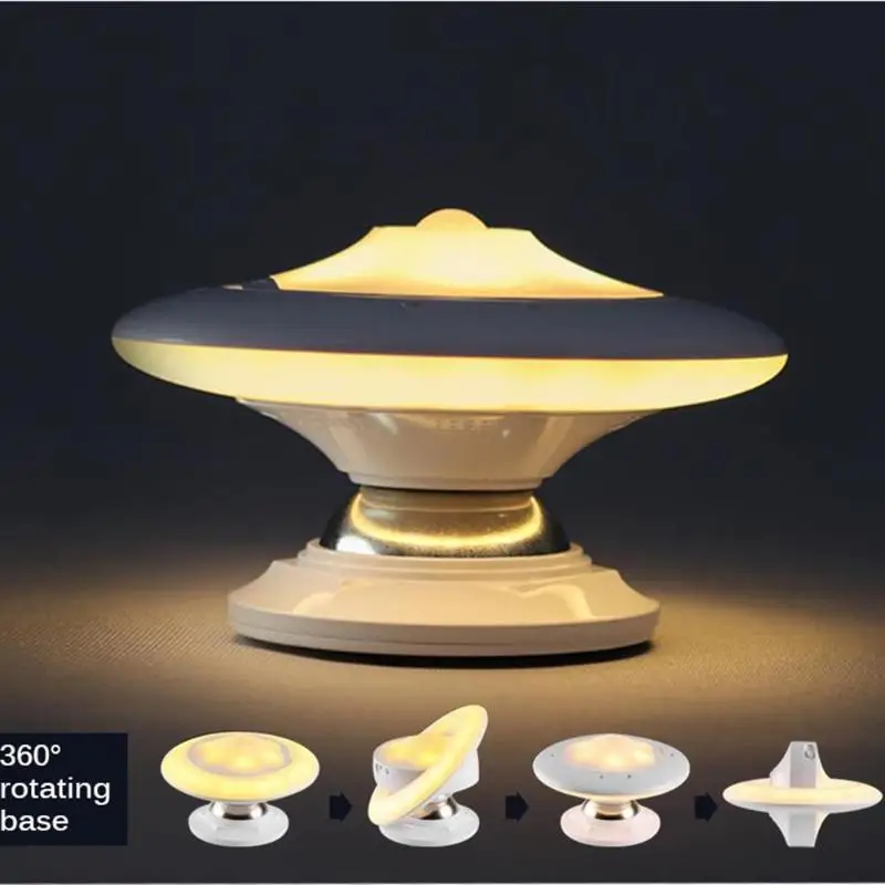 

Motion Sensor light 360 Degree Rotating Rechargeable LED Night Light Security Wall lamp for Home Stair Kitchen toilet lights