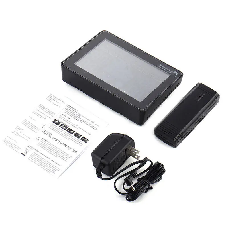 

Smart Weather Station Wireless Color Screen Temperature Humidity Outdoor for 5 modes Sunny Sunny To Cloudy Cloudy Rainy Stormy