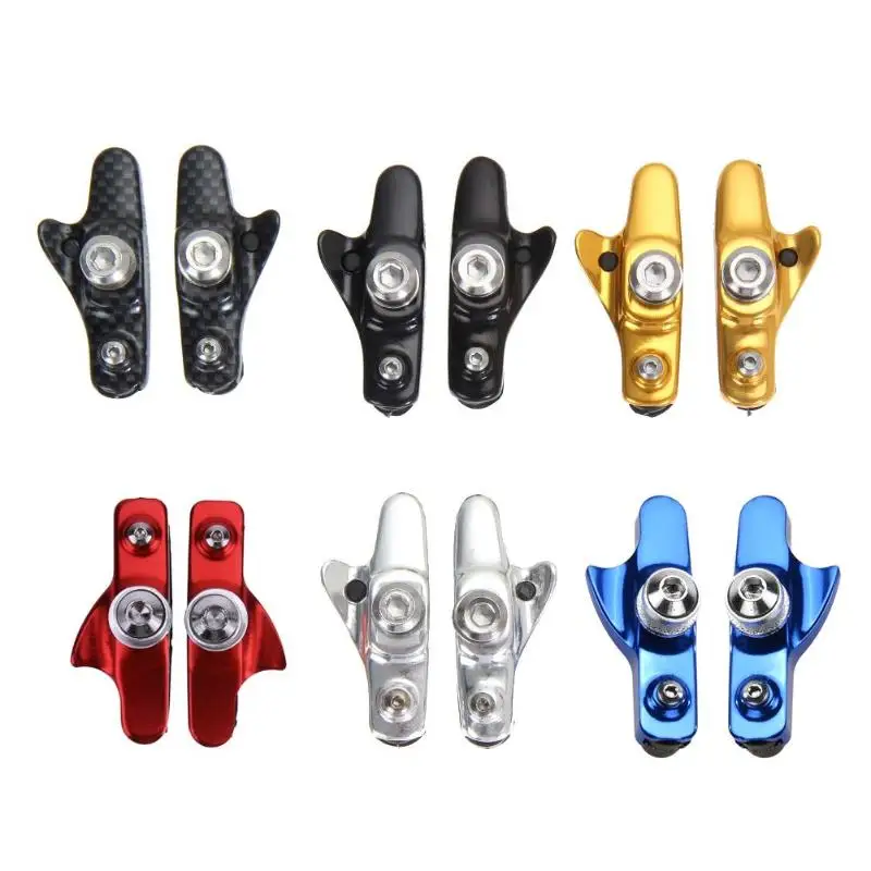 

Mountain Road Folding bike Brake pads Cycling Braking V-Brake Holder Shoes Rubber Blocks Durable Bicycle Accessories