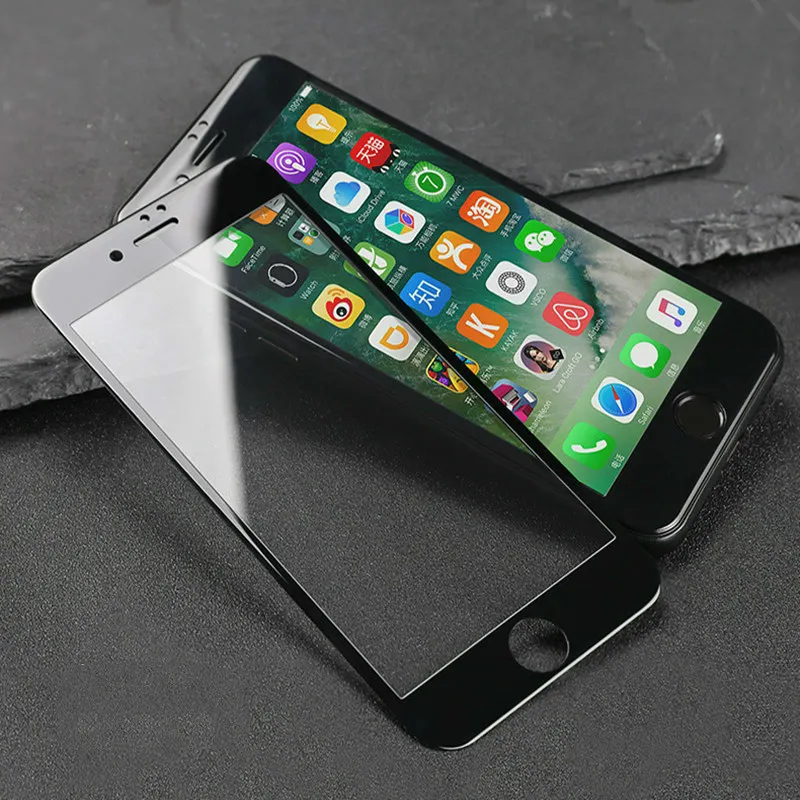 Цветная пленка на весь корпус для iPhone 6 6S Защита экрана 7 8 plus защитный стеклянный