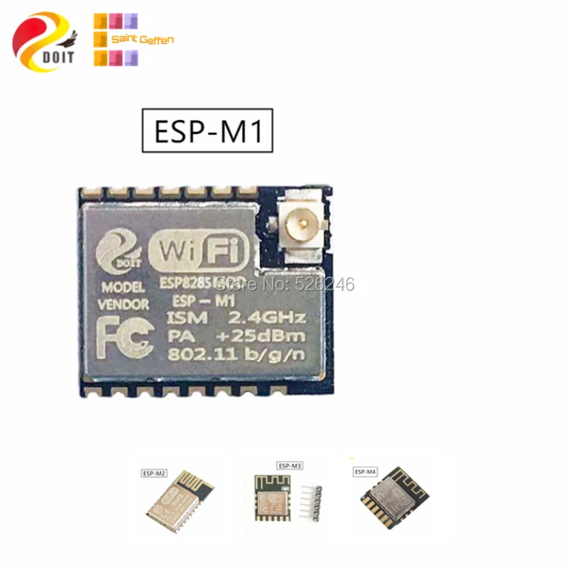 

AIoT module ESP8285 serial to WiFi wireless transparent transmission ESP-M1/M2/M3/M4