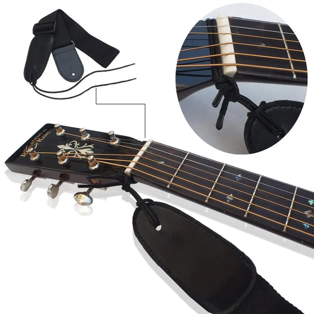 

Adjustable Durable Nylon Guitar Strap Electric Acoustic Bass Guitar Strap IRIN Ukulele Belt With PU Leather Ends