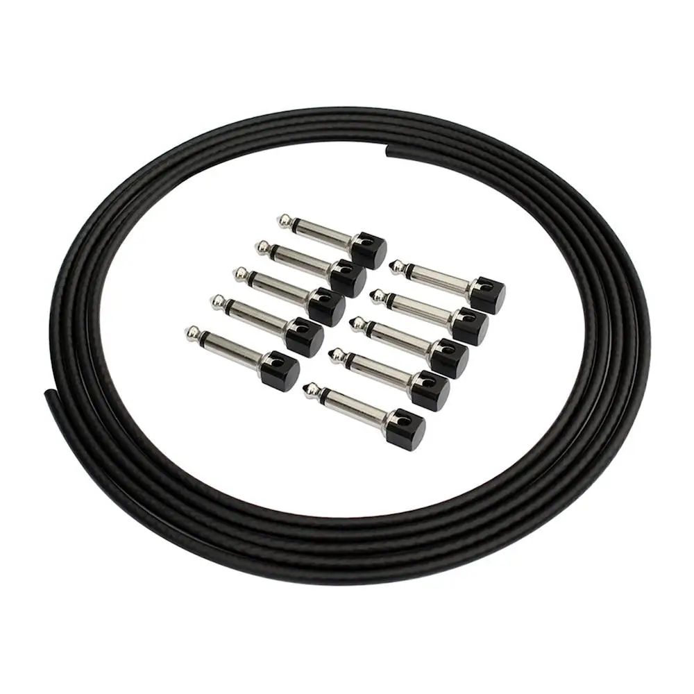 

Flanger FLG-005 Guitar Pedals Accessories DIY Solderless Instrument Audio Cable Kit Welding Free Suit for Guitar Accessories