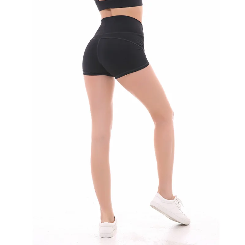 @1 Спортивные шорты Женские шорты Yoga Rise 4 Way Stretch Running Short Быстрые сухие упражнения Тренир ✔