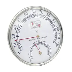 Термометр для сауны металлический корпус Паровая сауна термометр гигрометр для ванной и сауны Крытый открытый используется