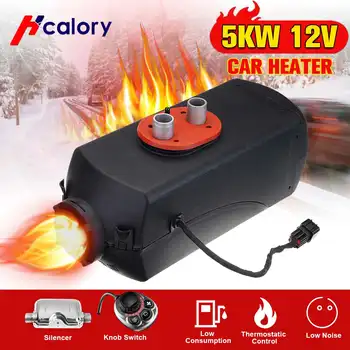 

12V 5KW Car Parking Air Diesels Fuel Heater Knob Switch 5000W Car Heater for RV Boats Motorhome Trucks Trailer
