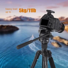 KINGJOY VT-1520 гидравлический штатив для камеры с панорамной головкой QR пластина для DSLR камеры s
