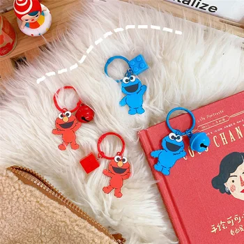 

Ins Style Sesame Street Cute Bell Key Buckle Office And School Supplies Lovely Gift