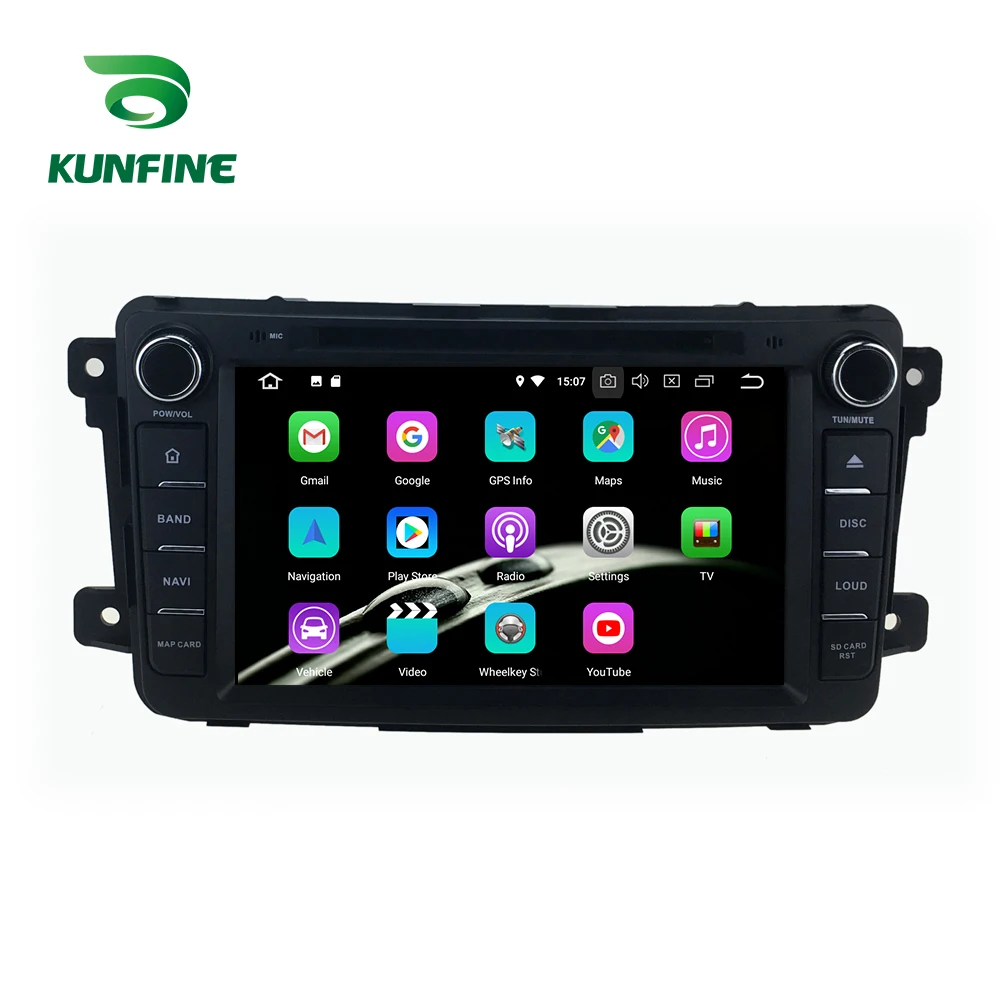 Excellent Android 9.0 Core PX6 A72 Ram 4G Rom 64G Car DVD GPS Multimedia Player Car Stereo For Mazda CX-9 2009-2015 radio headunit 1