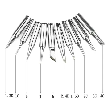 

10PCS Solder Screwdriver Iron Tips 900M-T For Hakko Soldering/Station Tool