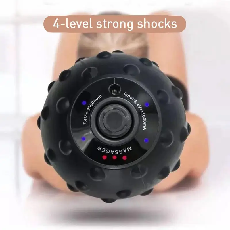 

Vibrating Massage Ball Electric Massage Gym Ball Relieve Trigger Training Point Fascia Ball Local Muscle Relaxation