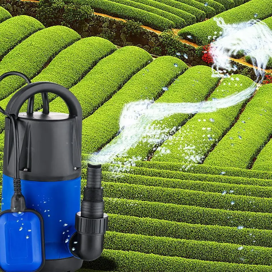 

Heavy Electric Garden Irrigation Pump Kit Submersible Pump Garden Pond Clean Dirty Flood Water 1100W Watering Supplies