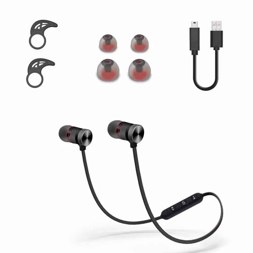 BTH-838 2018 беспроводной Bluetooth 4 1 наушники Спорт гарнитура Магнитная бас стерео с