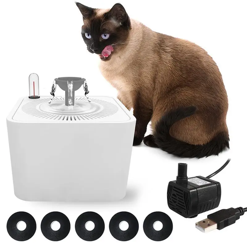 

Smart Pet Water Dispenser Drinking Cat Water Fountain Filter Capacity Water Level Measurement Ultraquiet Electric Water Feeder