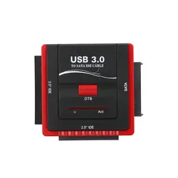 Usb 3,0 на Sata/Ide адаптер для жесткого диска конвертер адаптер для Универсальный 2,5/3,5 Hdd/Ssd жесткий диск с питание (США Pl