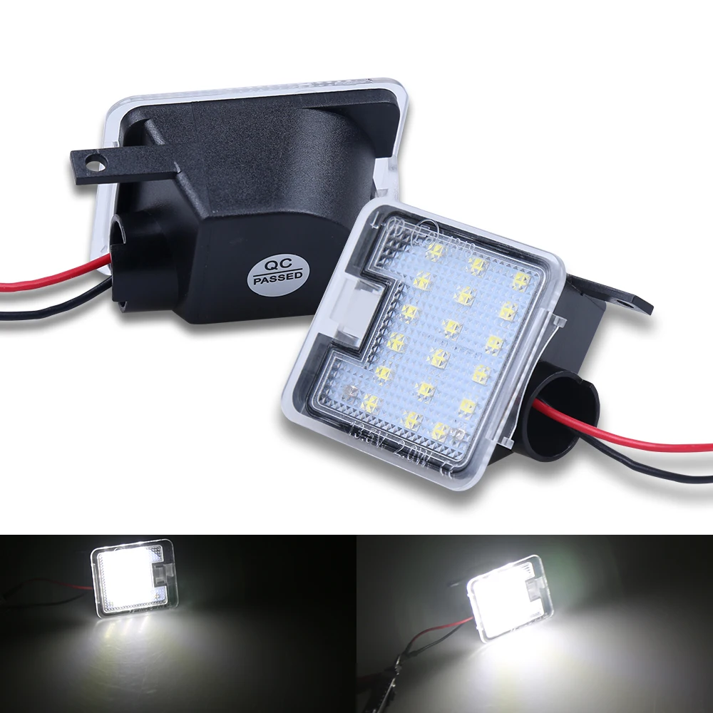 2x высокое яркое светодиодное освещение для лужи LED под зеркалом авто Замена Ford