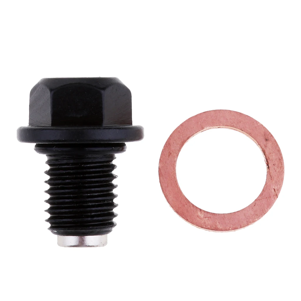

Magnetic Oil Drain Plug Bolt for YAMAHA FZR250/R 1987-1994 ZEAL 1991-1999 FZ400 1997 FZR400RR 1990-1994 SRX400 1985-1999