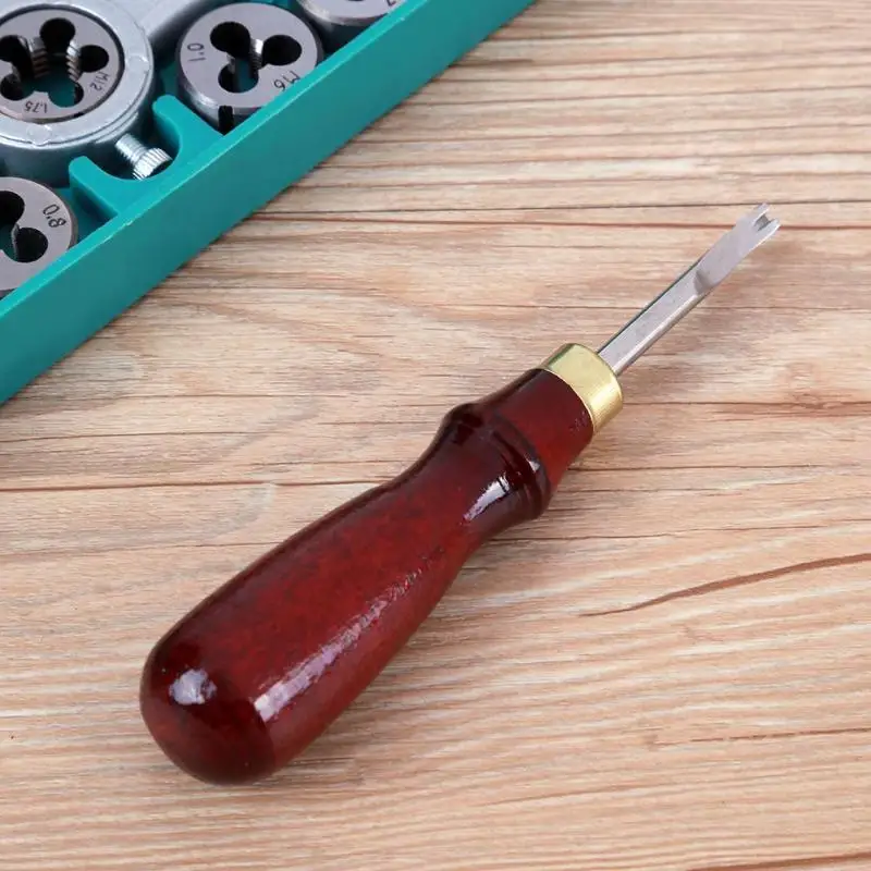 DIY кожаный инструмент для рукоделия 1/1. 2/1. 4/1. 5/1. 6 мм кромка деревянной ручки