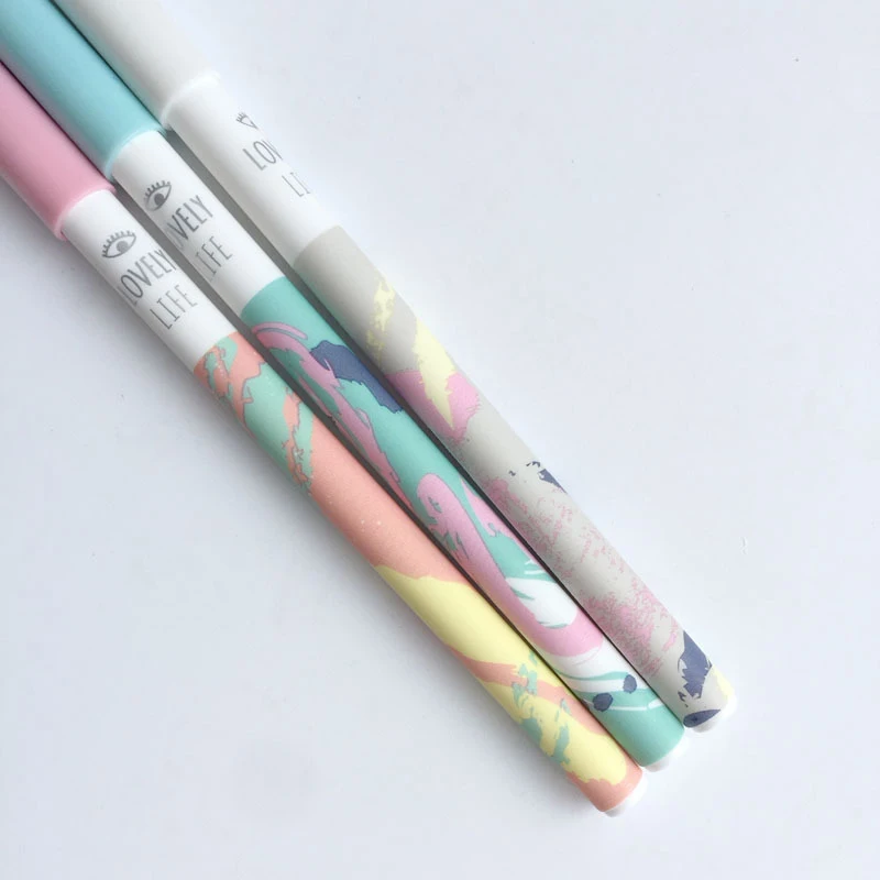 

Oil Painting Gel Pens 0.5mm Kawaii Colorful Neutral Pens For Writing Girl Gifts Chancery Material Escolar Lovely Kalem