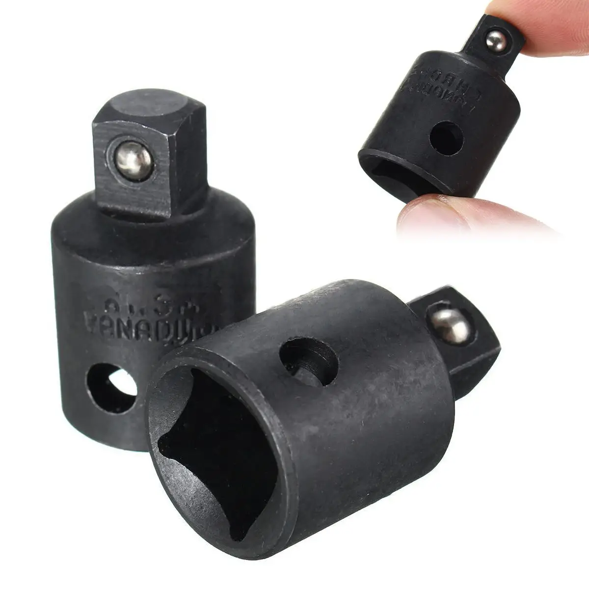 

2PCS x 1/2 to 3/8 Pneumatic Sleeve Adapter Head Adapter Socket Reducer Air Impact accessories