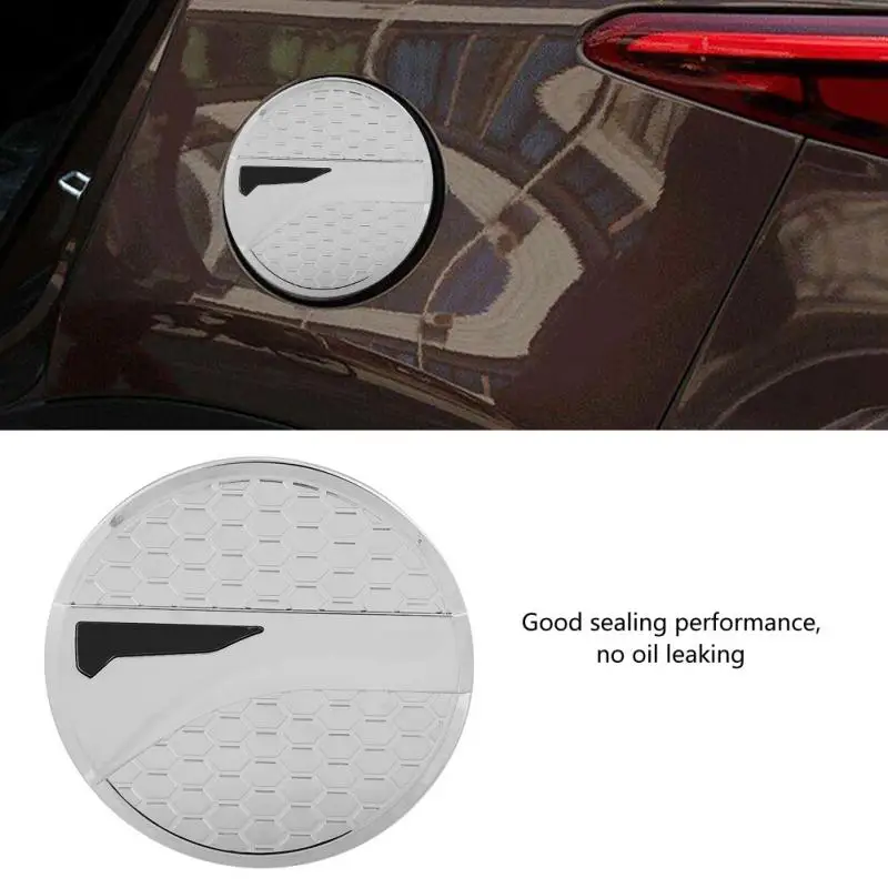 ABS Chrome Gas Cap Fuel Tank Cover Trim for Kia Sportage KX5 QL 2015