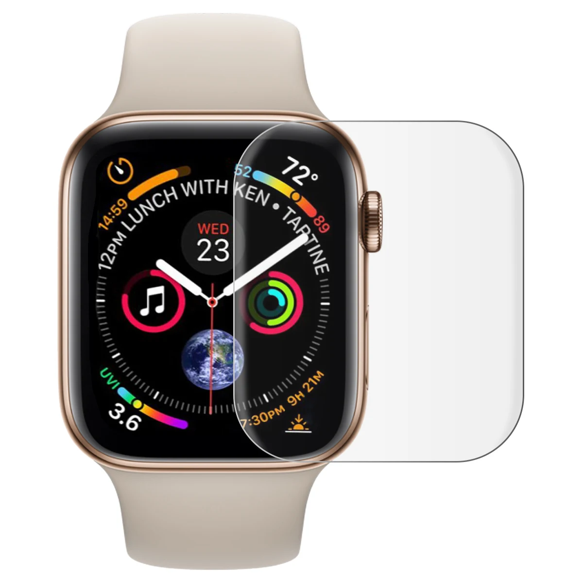Tempered Glass for Apple Watch Series 38MM 42MM 40MM 44MM Screen Protector scratch proof 