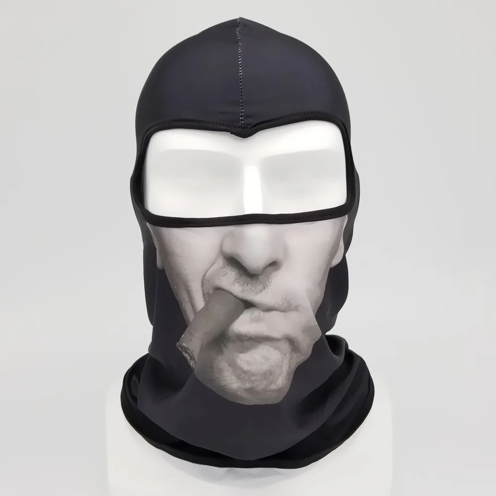

Funny Full Face Mask Windproof Mouth Mask Balaclava Outdoor Sports Mouth-muffle Neck Motorcycle Riding Protective Drop shipping